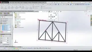 Truss Analysis using SolidWorks