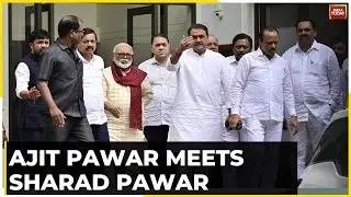 Ajit Camp At Sharad Pawar's Home Weeks After Rebellion, Says Went To Have Sharad Pawar's Blessing