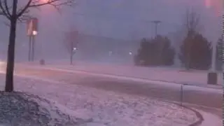 EXTREME Lake Effect Snow Blizzard in Michigan!