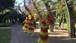 Comedy Mask Characters - Brisbane Festival 2020