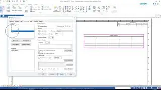 General Table in Solid Edge