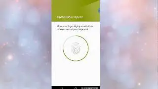 how to set fingerprint lock on panasonic eluga i7