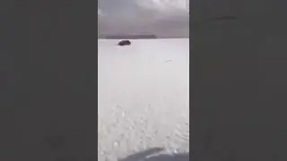 Snow in Al jouf  Saudi Arabia