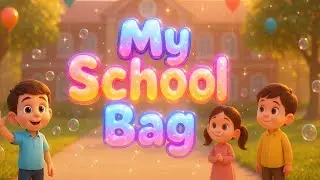 My School Bag | Kids Poem | Early Learning Rhyme | Page No.04 | EYFS 3