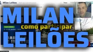 Como participar do leil&atilde;o da Milan Leil&otilde;es