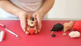 Tatlı Bir Dakika -Şeker Hamuru ile ayıcık modelleme