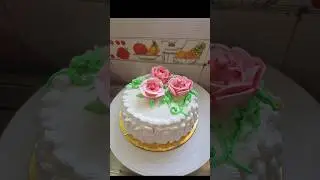 My new cake design🤩😍beautiful butterscotch cake design😋#shorts