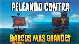 PvP: Balandro contra bergantines (2 vs 3 jugadores) - Sea of Thieves Gameplay