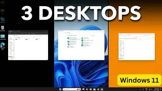 Step-by-Step Guide to Creating Multiple Desktops in Windows 11 | Windows 11 Multitasking