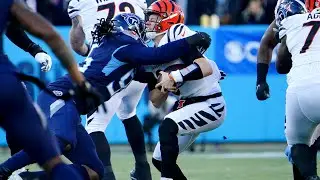 All 9 Times Joe Burrow was sacked in the AFC divisional