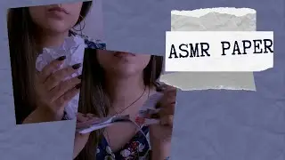 ASMR FR │PAPER│PAGE TURNING│PAPER SOUNDS