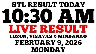 STL Result Today 10:30 AM Draw February 9, 2026 Monday STL Luzon, Visayas, Mindanao LIVE Result