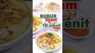 BUBUR AYAM 10 MENIT PART 2 -- KUAH KUNING #shorts #buburayam #fypシ