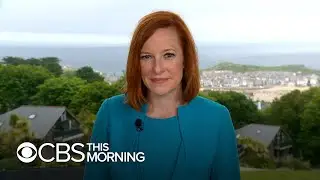 White House Press Secretary Jen Psaki on Biden's first trip abroad as president