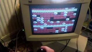 Atmel AVR ATmega644 doing Boulder Dash (updated)