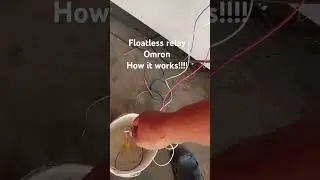 omron floatless relay system for submersible pump