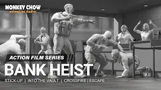 Bank Heist | Mocap Motions for Action Crime Animations with iClone and ActorCore