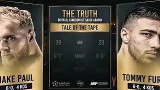 Jake Paul vs Tommy Fury Full Fight highlights