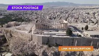 Greece 🇬🇷 Athens Acropolis Drone [4K] Clip 14