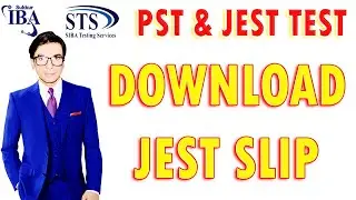 How to Download JEST Slip | from STS website eslips | Educational Globe