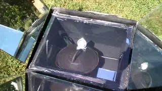 Solar Oven Test and Fail and Sucess
