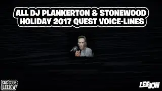 Fortnite - DJ | All Plankerton & Stonewood & Holiday 2017 Quest Voice-lines (STW)