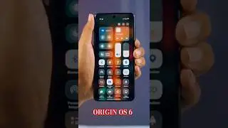ORIGIN OS 6 New Control Centre Amazing Look 💯🔥  | #shorts #trending #viral #origin #originos6 #feed