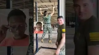 US female Marine Strongest