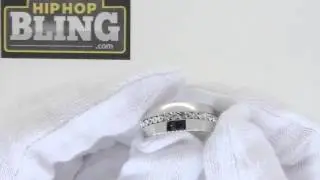 1 Row Bling Bling Stainless Steel Ring | Iced Out