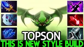 TOPSON [Viper] This is New Style Build First Item Scepter Dota 2