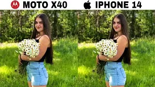 Motorola Moto X40 vs IPhone 14 I Camera Test & Comparison