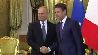 #RUSSIA #ITALY #PUTIN CONTE