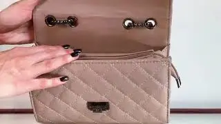 Bolsa Cl&aacute;ssica Matelass&ecirc; Al&ccedil;a Corrente Bege| Ros&ecirc; Gold Store