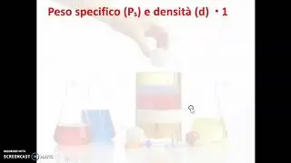 Peso specifico/densità