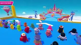 New Mew Mew Bot Fall Guys Gameplay (Fame Pass 9)