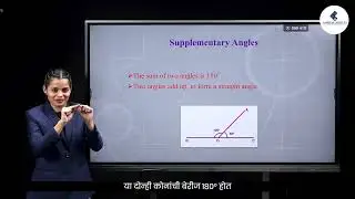 9th Maths | Marathi | Lines & Angles | Lessons in Sign Language for H.I