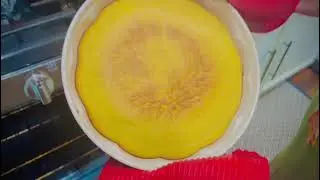 کیک اسفنجی ارد جواری sweet corn flour cake