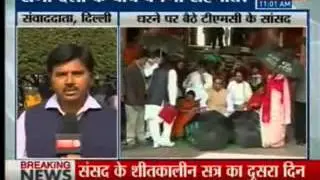 Black money: TMC, JD-U stage protest outside parliament