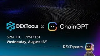 DEXTools x CGPT.fun AMA: Memecoins and AI Agents on BNB Chain