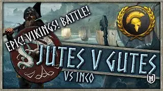NO GOOD VERY BAD BATTLE! | Jutes v Gutes with Incoherencel - Terminus Total War Imperium