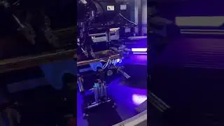 Auto servo screen printing machine for lotion bottles #bottleprinter  #hotstamping #labelingmachine
