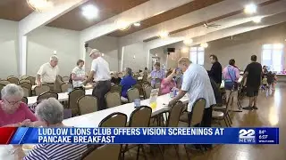 Ludlow Lions Club offers vision screenings at pancake breakfast