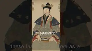Last Words of Emperor #history#historical