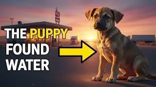 THE PUPPY THAT FOUND WATER: Stranded at the Desert Gas Station