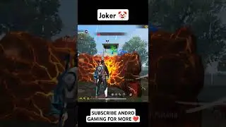 joker 🤡 #freefire #shorts #viral ##androgaming