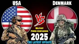 USA vs Denmark Military Power Comparison 2025 | Denmark vs USA Military Power 2025