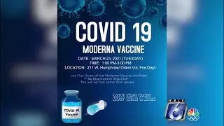 Odem Volunteer Fire Department holding drive-thru vaccine clinic