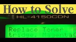 How To - Brother HL-4150 CDN Printer 