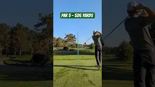How to dangerously play a par 5. 😅🏌️&zwj;♂️ #golf #shorts #par5