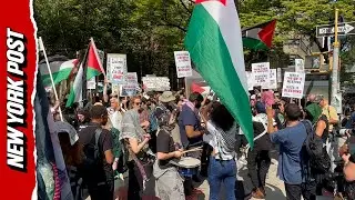 Anti-Israel Protesters Create Chaos Around UN General Assembly in NYC